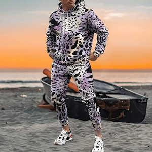 Chándal deportivo con cremallera de poliéster para hombre con logotipo personalizado OEM gran oferta ropa de entrenamiento transpirable de talla grande para ropa de calle de invierno - Product Image 4