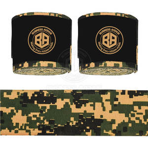 Bandages de boxe imprimés sur mesure, vente chaude, prix raisonnable, faible MOQ, bandages de fitness pour la salle de sport - Product Image 3