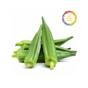 Okra congelada procesada de Vietnam entera y cortada para restaurantes, comidas congeladas y comercio a granel - Product Image 5