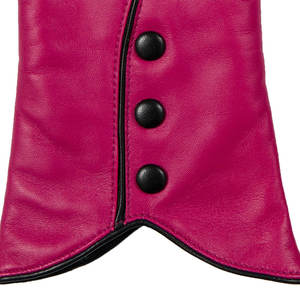 Custom Made Wholesale PU Leather Sheepskin Fur Fashion Heating Touch Screen <b>Men</b> Driving Causal Leather Daily Use <b>Gloves</b> - Product Image 4