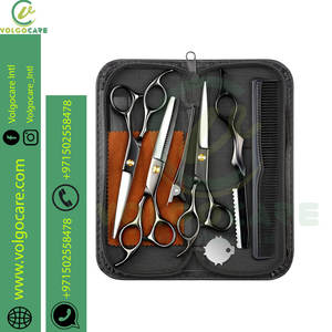 2024 Unique Style 2024 5.5" Professional <b>Hair</b> Cutting & Thinning Barber Scissors <b>Set</b> Available in All Designs and Styles - Product Image 4