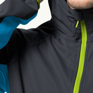 Nouveau logo OEM Veste Softshell Homme Camping Randonnée Veste Softshell personnalisée - Product Image 4
