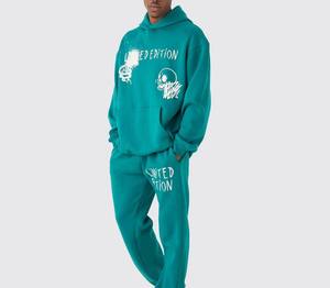 เสื้อวอร์มลำลองซักกรดแบบสวมหัวสีกำหนดเองได้ - Product Image 1