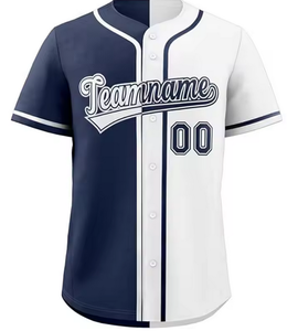 Custom Male Female and Kids Breathable Baseball Jersey Sublimation High Quality Baseball Shirts Embroidery tackle twill - Product Image 4