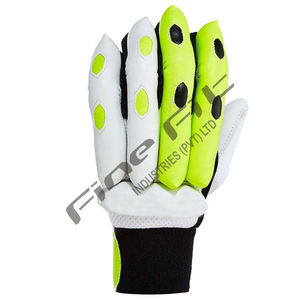 Gants de frappeur de cricket sur mesure de la meilleure qualité pour hommes Gants de frappeur OEM en cuir avec logo personnalisé - Product Image 6