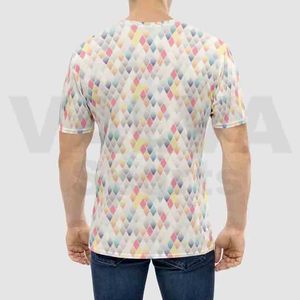 Valva Sports T-shirts à sublimation grande taille pour hommes 100% coton vêtements de sport à vendre - Product Image 4