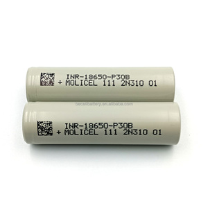Batería de Iones de Litio Original Molicel Inr18650 P30B de Taiwán, 3000 <span class=keywords><strong>mAh</strong></span>, Alta Descarga 36A, Baja Temperatura -40 - Product Image 3
