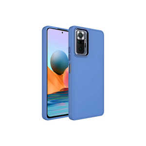 Lavender Gray Luxury Series NXXA Luna Premium <b>Metal</b> Frame PC Silicone Case for Xiaomi Redmi Note 10 Pro 11Pro 13 Pro Max Ins - Product Image 1