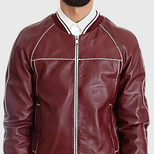 เสื้อแจ็คเก็ตวาร์ซิตี้มีฮู้ดสำหรับผู้ชาย ผ้าแคนวาส แขนผ้าแคนวาส ปักโลโก้ตามสั่ง ผ้าขนสัตว์ 100% ระบายอากาศ ป้องกันแบคทีเรีย กันน้ำ กันลม - Product Image 4