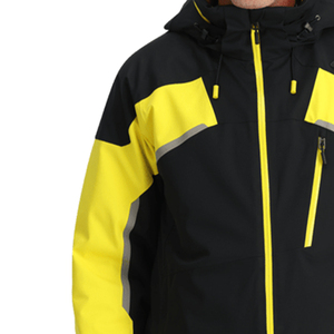 Nouvelle conception veste de ski pour hommes coupe-vent imperméable vestes d'extérieur prix abordable vestes de ski pour hommes avec couleur et logo personnalisés - Product Image 4