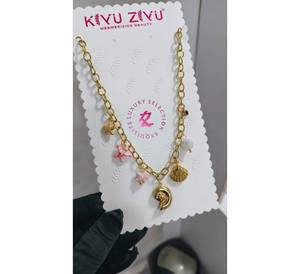 Colgante de Acero Inoxidable Color Dorado, Diseño Moderno para Uso Diario Informal, Alta Demanda, Disponible en Varios Colores, para Mujer - Product Image 1