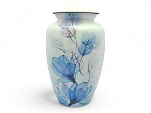 Urne funéraire et commémorative florale pour cendres humaines jusqu'à 200 lb, urne abordable pour cendres - Product Image 6