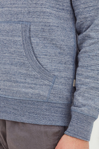 Sweat à capuche oversize zippé en molleton texturé coton/polyester 450 GSM de haute qualité pour l'hiver, décontracté, séchage rapide et respirant - Product Image 5