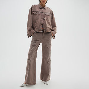 New High Quality Light Brown Straight Denim <b>Jeans</b> <b>Women</b> Stretch Streetwear Casual Summer Hip Hop Style <b>Jeans</b> Tentative Price - Product Image 5