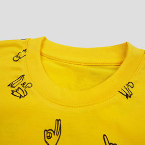 T-shirt col rond homme en coton coupe Boxy manches courtes coupe large qualité luxe logo personnalisé épaules tombantes Streetwear couleur unie - Product Image 6