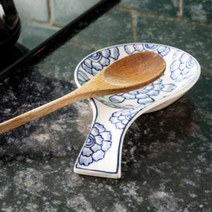 Reposapiés de cuchara de cobre martillado Reposapiés de cuchara personalizado Color personalizado Artesanía India hecha a mano - Product Image 5