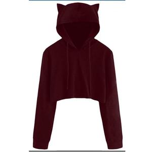 Sweat à capuche pour femmes de qualité supérieure avec logo personnalisé et col zippé imprimé, dernière conception avec taille de couleur personnalisée pour l'hiver, vente en gros - Product Image 4