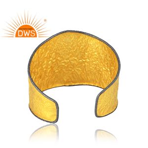 Fabricante de Joyería Personalizada, Brazalete de Latón Chapado en Oro de 18K, Joyería Personalizada para Mujer, Regalo para Ella - Product Image 5