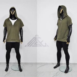 เสื้อฮู้ดซักแบบกรดสไตล์เมืองผ้านุ่มแบบสวมหัวน้ำหนักเบาระบายอากาศได้ดีเป็นมิตรกับสิ่งแวดล้อม - Product Image 3
