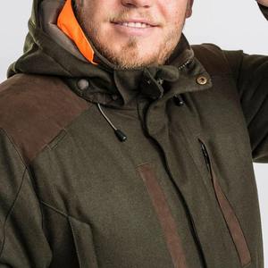 Sweat à capuche extérieur pour hommes personnalisé coupe-vent imperméable coquille dure toile veste plus polaire respirant écologique tactique chasse - Product Image 3