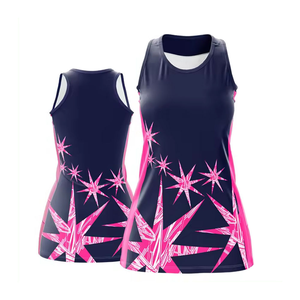 Uniforme de netball OEM pour femmes, tenue d'entraînement et de match, tissu extensible doux, ensemble d'uniformes de netball pour femmes, sublimation de haute qualité - Product Image 6