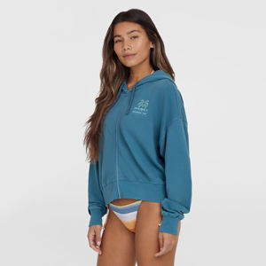 Sudadera con Capucha Personalizada para Mujer, Ligera, con Cierre Frontal, Logotipo, 100% Algodón, Transpirable, Ecológica, con Bolsillos, Mangas Largas y Cremallera - Product Image 2