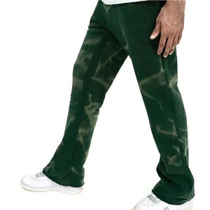 Pantalon de survêtement décontracté pour hommes Qualité supérieure Vente en gros Conception personnalisée Pantalon évasé Teint uni pour un usage quotidien confortable - Product Image 4