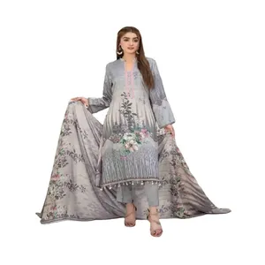 SS Bộ Sưu Tập Bán Buôn Phụ Nữ Quần Áo Pakistan Phụ Nữ Ăn Mặc Mặc Giản Dị & Fancy Dresses