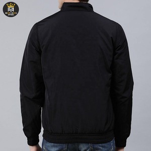 Chaqueta Bomber con Cuello Alto para Hombre, Personalizada con Logotipo, de Alta Calidad, Cómoda para Invierno, Múltiples Colores, Logotipo Frontal - Product Image 3