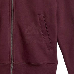 Sudaderas transpirables con cremallera completa para hombre, nuevo diseño, MOQ bajo, sudaderas con cremallera completa para hombre, precio al por mayor, fabricadas en Pakistán - Product Image 5