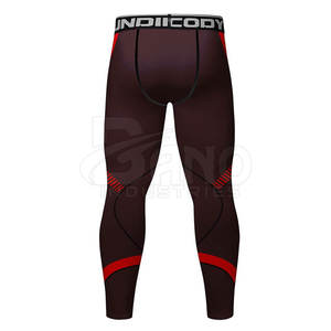 Traje de compresión personalizado para hombre Fitness Gym Jogging Sublimación Ropa para correr hecha en poliéster Spandex - Product Image 6