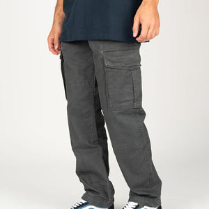 Pantalon cargo en toile pour homme, décontracté, multi-poches, respirant, séchage rapide, écologique, avec cordon de serrage, grande taille, style urbain, hiver - Product Image 3