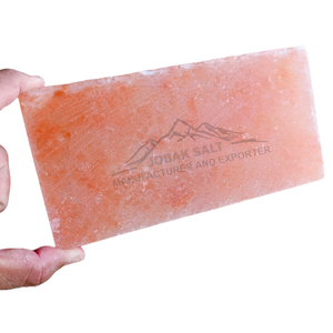 Jobak 2x10x20ซม. อิฐเกลือหิมาลัยเป็นมิตรกับสิ่งแวดล้อมกระเบื้องก่อสร้างได้รับการรับรองมาตรฐาน ISO สไตล์โมเดิร์นประหยัด - Product Image 3