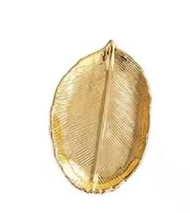 ถาดเสิร์ฟของหวานอลูมิเนียมสีทองดีไซน์แบบเซิร์ฟเวอร์สำหรับผลไม้แห้งและถั่วช็อคโกแลต - Product Image 5