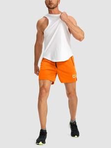 Pantalones cortos de hombre de la mejor calidad, ajuste cómodo, ropa de calle de verano, pantalones cortos deportivos de moda informales, sólido 100% algodón rápido - Product Image 5