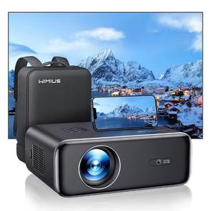 Proyector Inteligente 4K con Enfoque Automático y Corrección Trapezoidal, Proyector Portátil Bluetooth, Proyector de Cine en Casa de 60Hz - Product Image 2