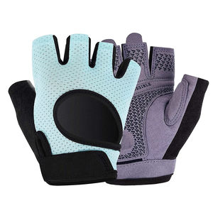 Guantes de cuero personalizados para levantamiento de pesas Suministro directo de fábrica a granel con muñequeras y acolchado en La Palma - Product Image 2