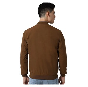 En stock, veste bomber pour homme de haute qualité, personnalisable, avec logo sur le devant, respirante, à séchage rapide, fabriquée au Pakistan, prix bas - Product Image 6