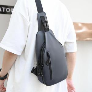 Sac à bandoulière unisexe à la mode de qualité supérieure fermeture à glissière étanche doublure portable en polyester fabricant personnalisé - Product Image 6