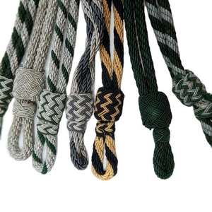 OEM Custom Made High Quality Home Textile Cap <b>Cord</b> Adjustable Wholesale Customized Color Size Logo Design Coated Finish Bullion - Product Image 4