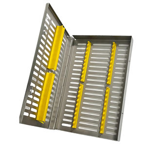 Juego de bandeja de casete de esterilización Dental de 10 piezas de calidad superior Fuente de alimentación manual Casetes dentales de alta calidad - Product Image 3