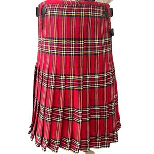 Kilt Tartan Premium de 8 verges Kilts en laine acrylique de 13oz Vêtements écossais de luxe avec 3 boucles et sangles en cuir - Product Image 3