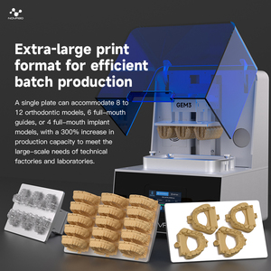 Resina Dentale Verde Colabile ad Alta Precisione NOVA3D 12 MAP con Resistenza alla Trazione per Modelli Dentali 3D per Stampa 3D Dentale LCD/DLP - Product Image 3