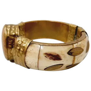 Pulseras de hueso de cuerno hechas a mano de alta calidad con cuerno único Joyería acabada de la mejor calidad Budismo Pulsera de cuerno única - Product Image 5