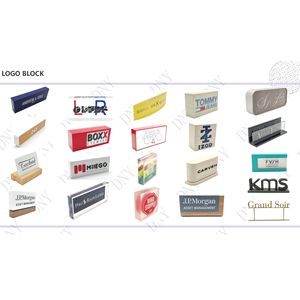 Pabrik kosmetik kustom toko logo meja blok tampilan merek baru Promosi transparan akrilik sutra pola layar - Product Image 3