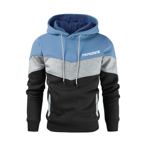 Sudaderas con capucha de calle de color personalizado para hombre Sudadera con capucha de manga larga informal para Otoño e Invierno Sudadera con capucha para hombre - Product Image 1