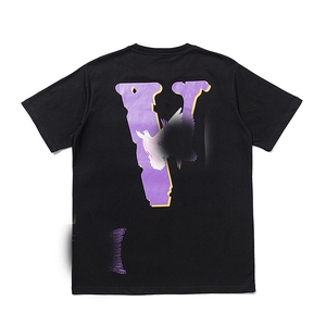 T-shirt tendance pour hommes, coupe régulière, entièrement personnalisable, avec impression de logo, haut à motif uni, vêtements d'été à un prix abordable - Product Image 6