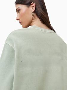 เสื้อสเวตเชิ้ตสำหรับผู้หญิงเสื้อสเวตเตอร์แขนยาวใส่สบายออกแบบได้ตามต้องการ - Product Image 4