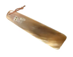 ฮอร์นใส่รองเท้าทำด้วยมือด้ามจับยาวทำจากหนังควายสำหรับงานตามสั่งขนาด - Product Image 6