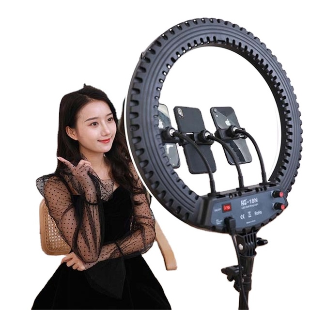 OEM Dropshipping HQ-18N 18 Inch 45cm LED Ring Light Photography Video Lights